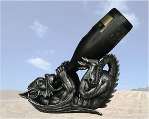 FGD27609 Gnarly Wine Gargoyle Wine Bottle Holder